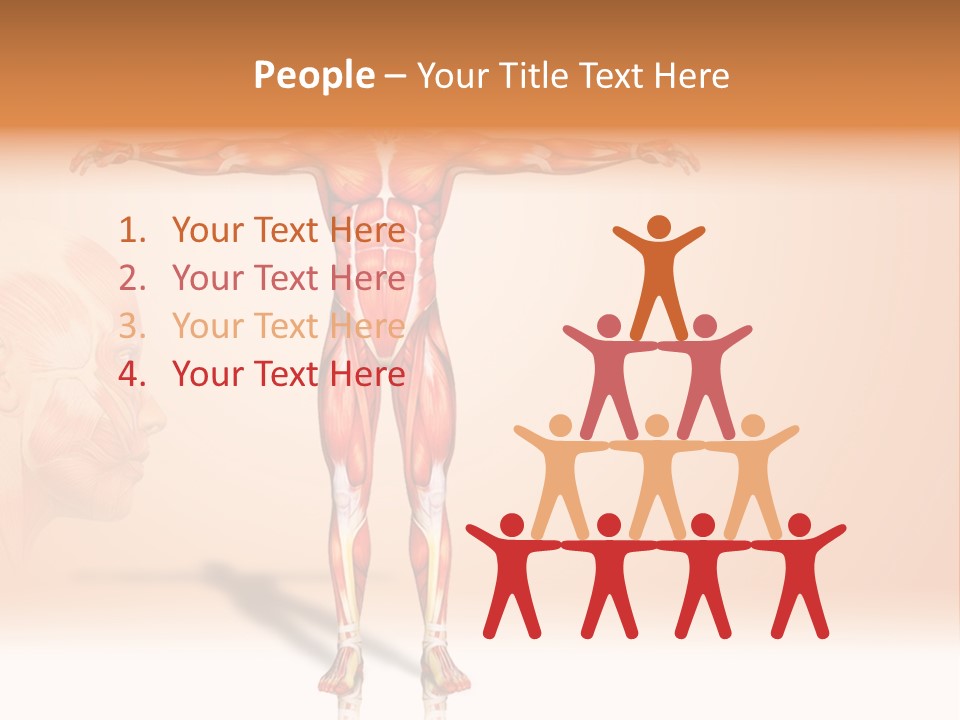 Naked Biology Human PowerPoint Template