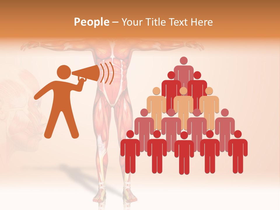 Naked Biology Human PowerPoint Template