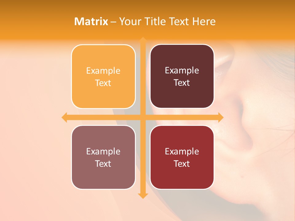 Sensual Silence Part PowerPoint Template