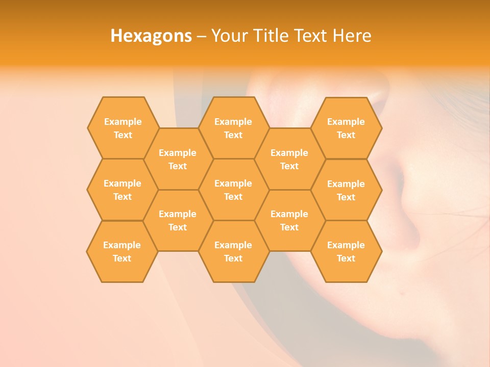 Sensual Silence Part PowerPoint Template