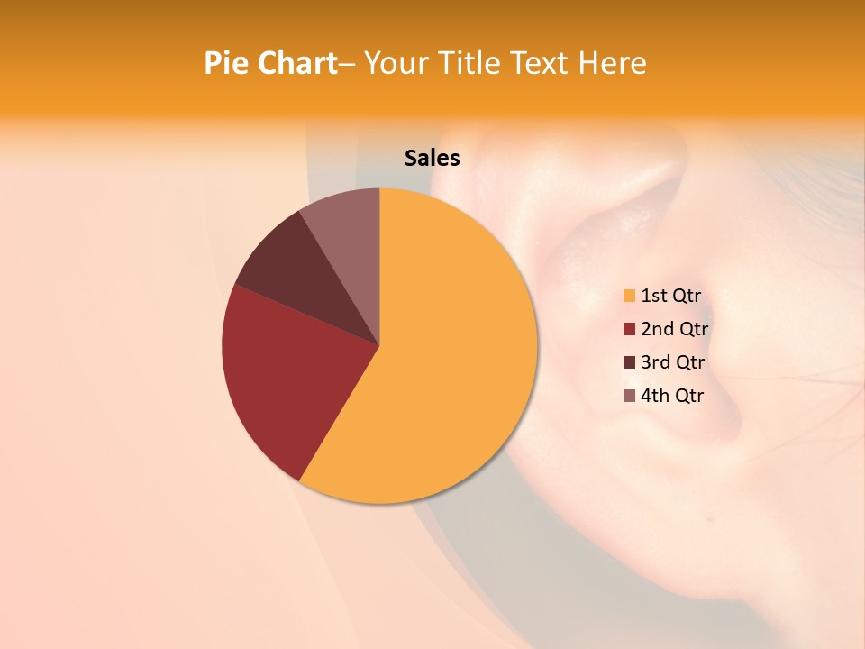 Sensual Silence Part PowerPoint Template