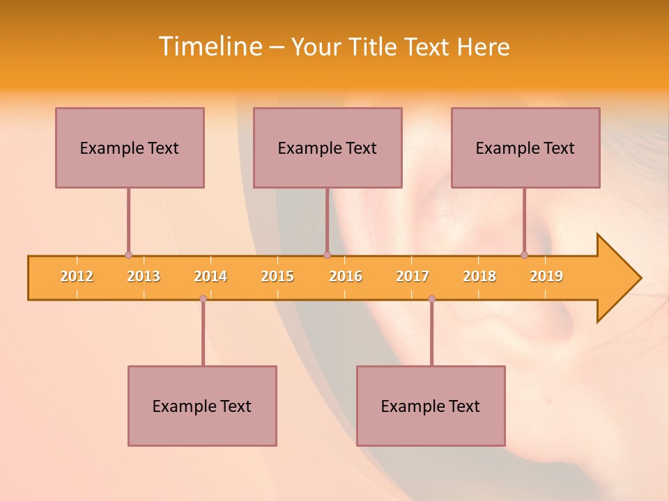 Sensual Silence Part PowerPoint Template