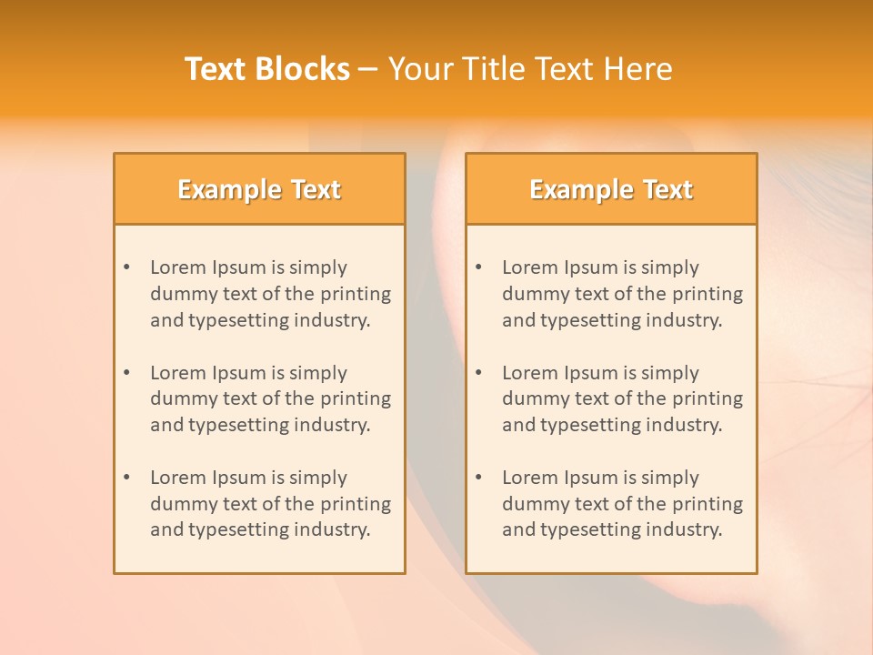 Sensual Silence Part PowerPoint Template
