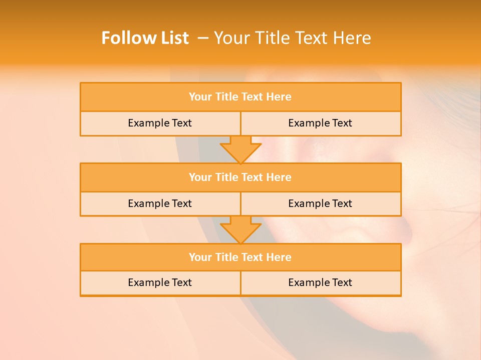 Sensual Silence Part PowerPoint Template