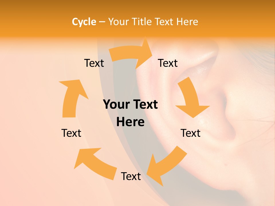 Sensual Silence Part PowerPoint Template