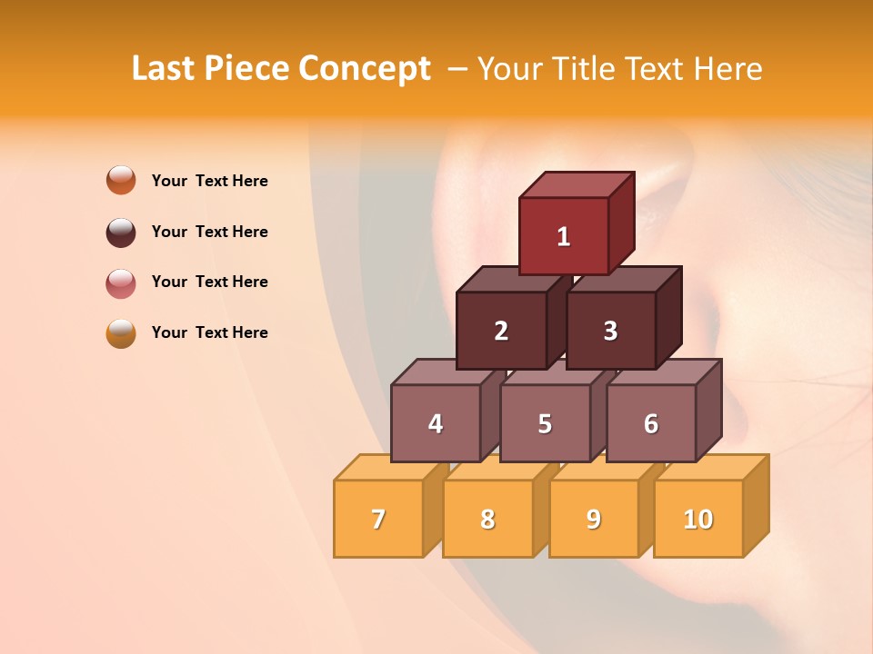 Sensual Silence Part PowerPoint Template