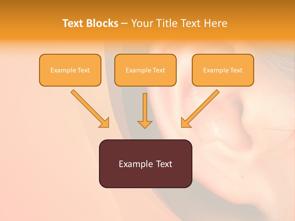 Sensual Silence Part PowerPoint Template