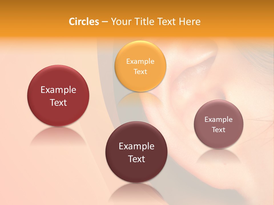 Sensual Silence Part PowerPoint Template