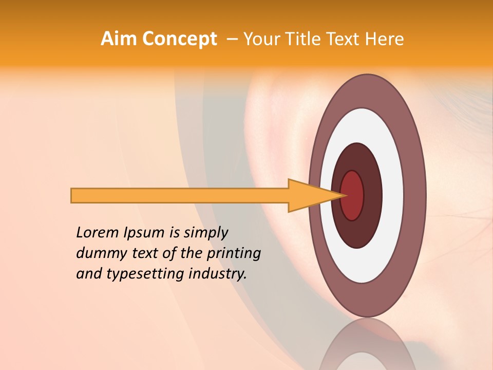 Sensual Silence Part PowerPoint Template