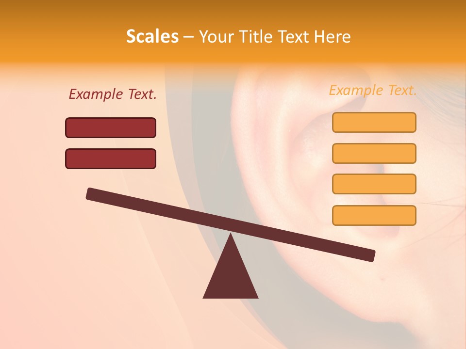 Sensual Silence Part PowerPoint Template