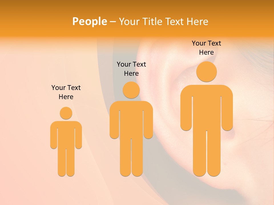 Sensual Silence Part PowerPoint Template