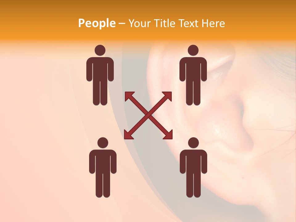 Sensual Silence Part PowerPoint Template