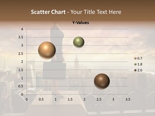 High Office Sunset PowerPoint Template