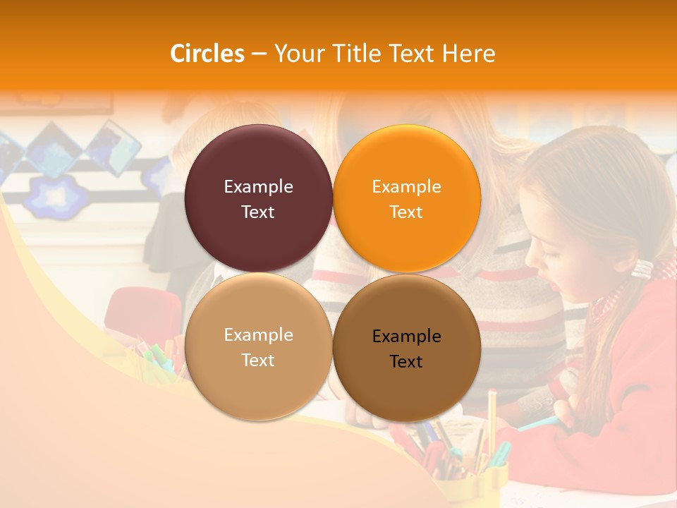 Male Having Fun Together PowerPoint Template