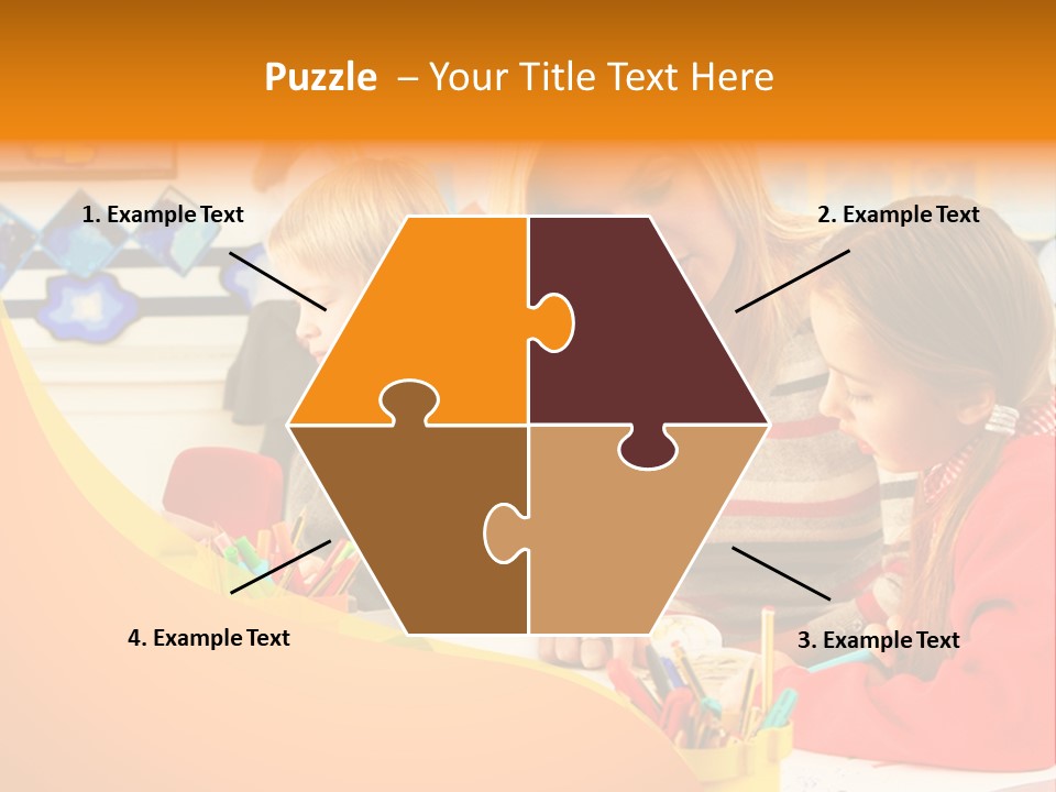 Male Having Fun Together PowerPoint Template