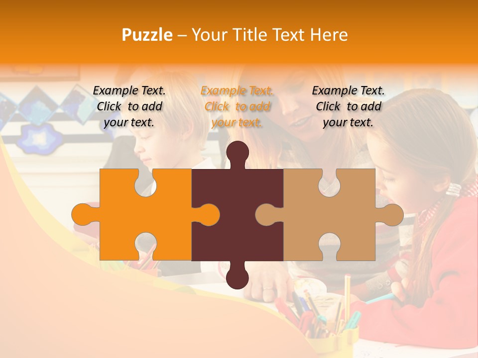 Male Having Fun Together PowerPoint Template