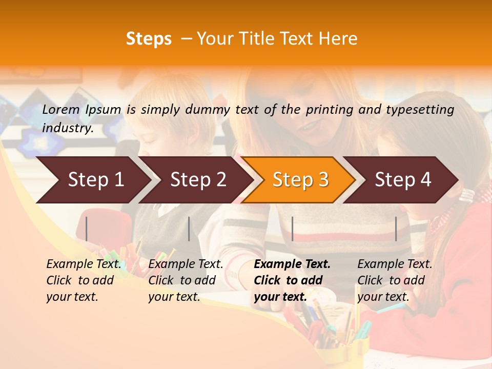 Male Having Fun Together PowerPoint Template