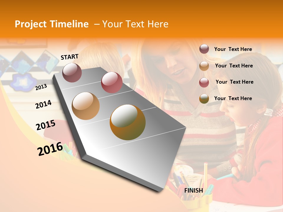 Male Having Fun Together PowerPoint Template