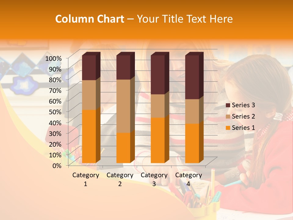 Male Having Fun Together PowerPoint Template