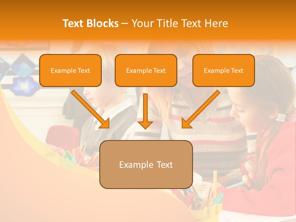 Male Having Fun Together PowerPoint Template
