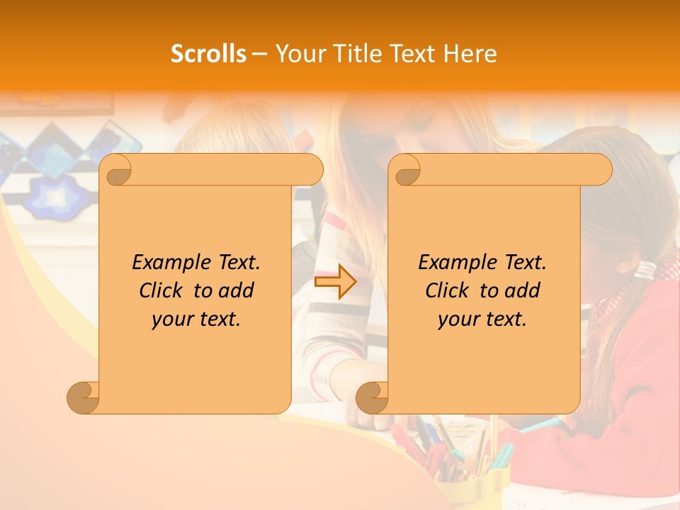 Male Having Fun Together PowerPoint Template