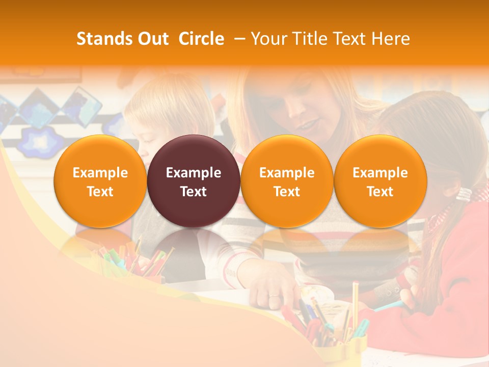 Male Having Fun Together PowerPoint Template