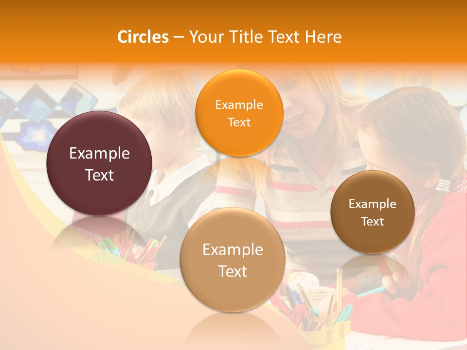 Male Having Fun Together PowerPoint Template