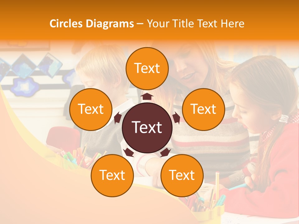 Male Having Fun Together PowerPoint Template