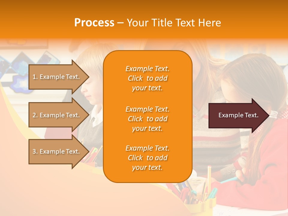 Male Having Fun Together PowerPoint Template
