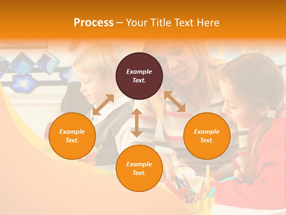 Male Having Fun Together PowerPoint Template