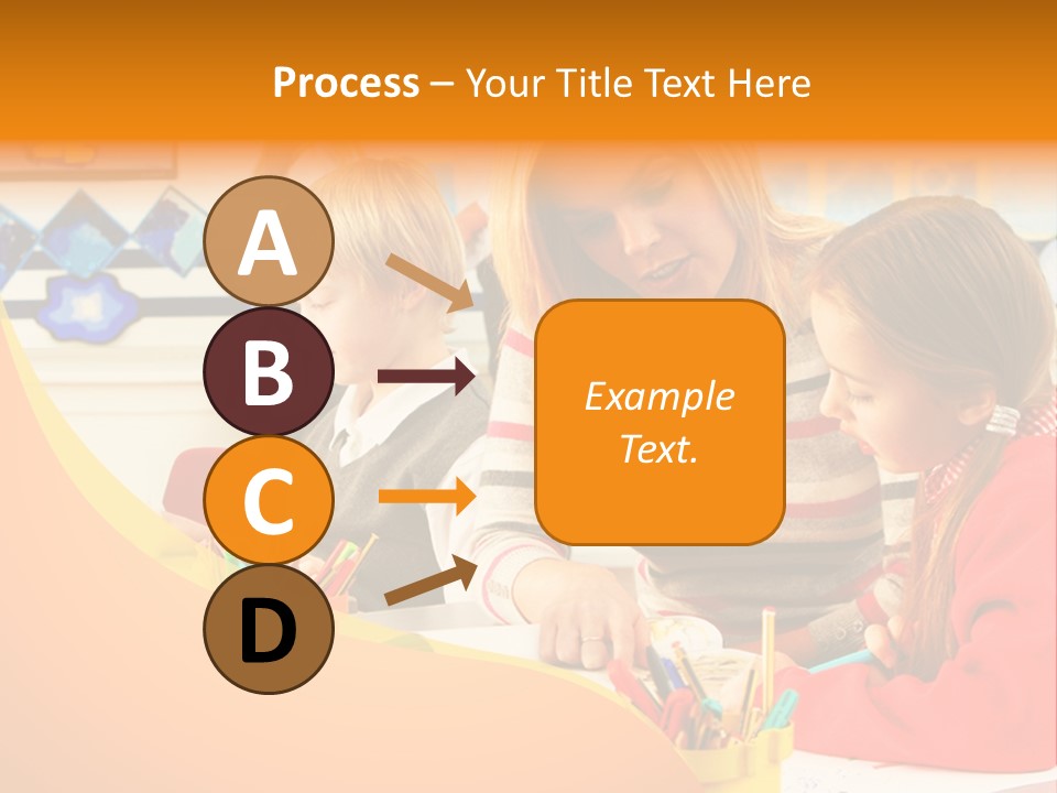 Male Having Fun Together PowerPoint Template