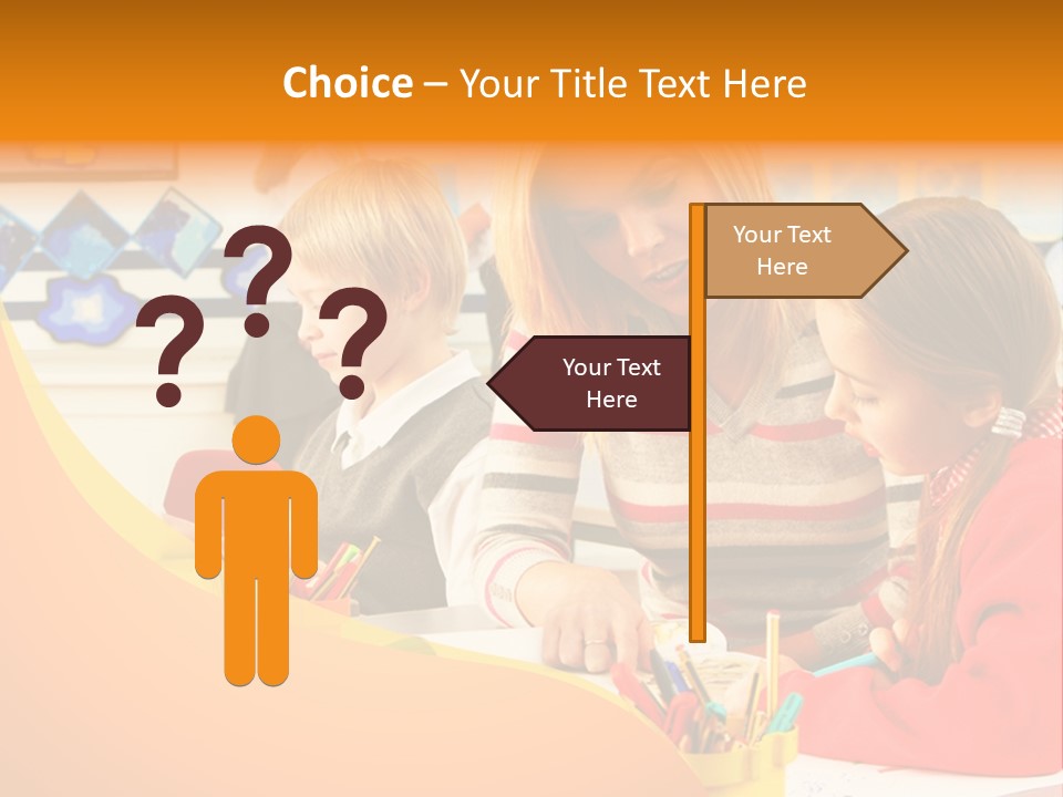 Male Having Fun Together PowerPoint Template