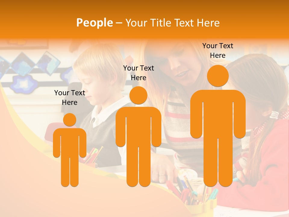 Male Having Fun Together PowerPoint Template