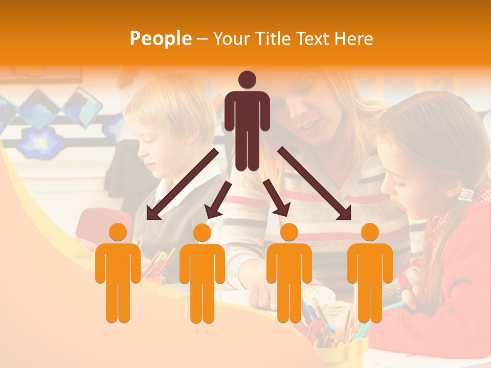 Male Having Fun Together PowerPoint Template