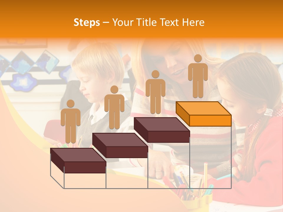 Male Having Fun Together PowerPoint Template