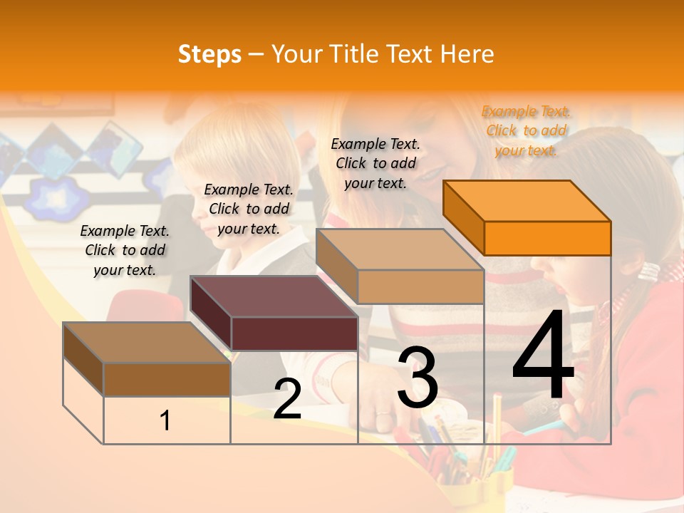 Male Having Fun Together PowerPoint Template