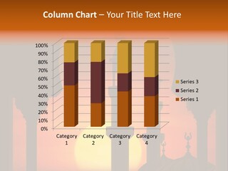 Islam Sunset Mosque PowerPoint Template