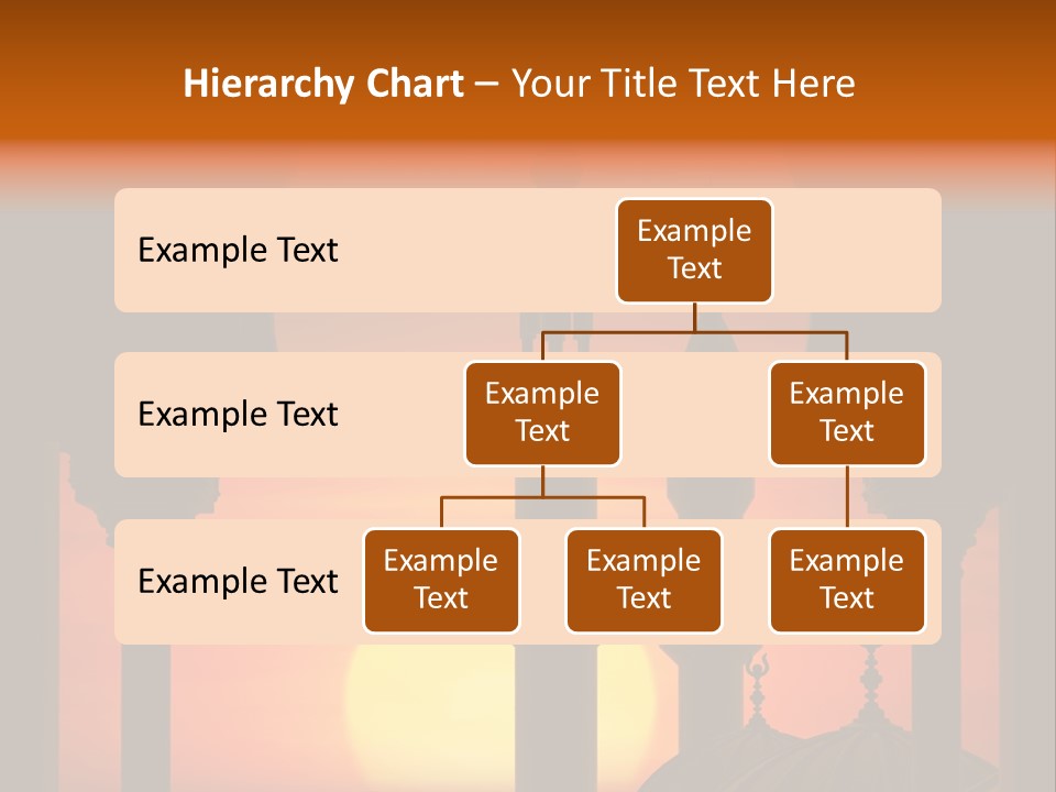 Islam Sunset Mosque PowerPoint Template