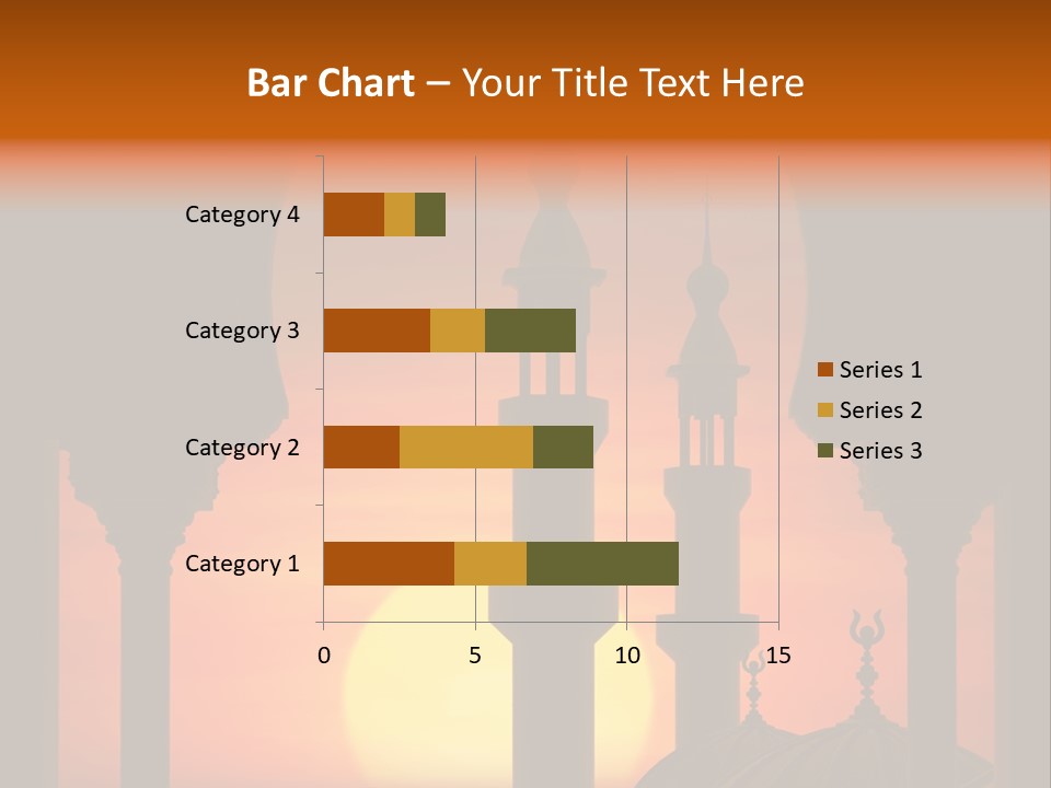 Islam Sunset Mosque PowerPoint Template