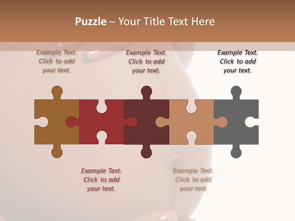 Parent Belly Motherhood PowerPoint Template