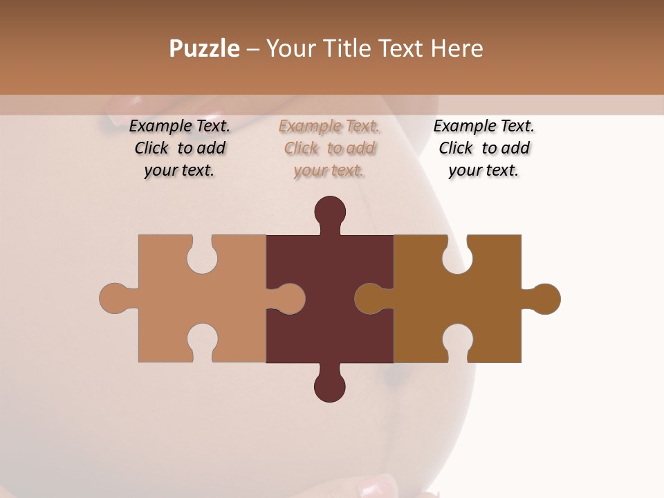 Parent Belly Motherhood PowerPoint Template