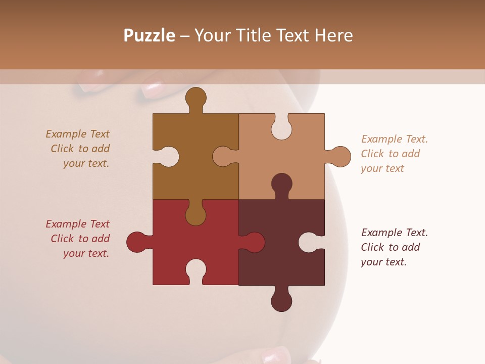 Parent Belly Motherhood PowerPoint Template