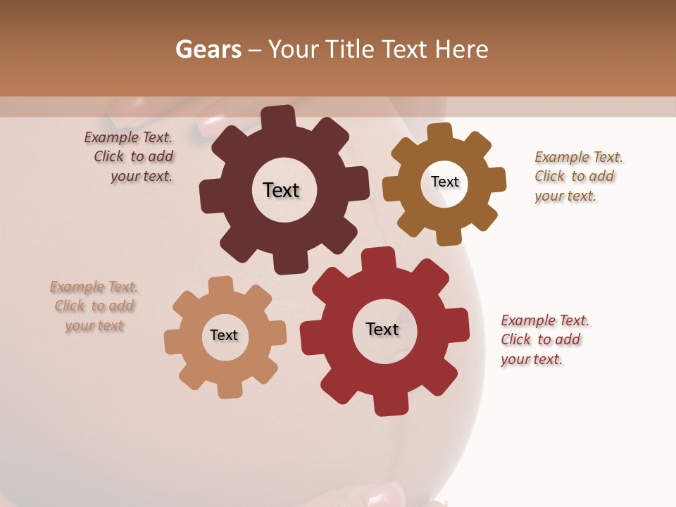 Parent Belly Motherhood PowerPoint Template