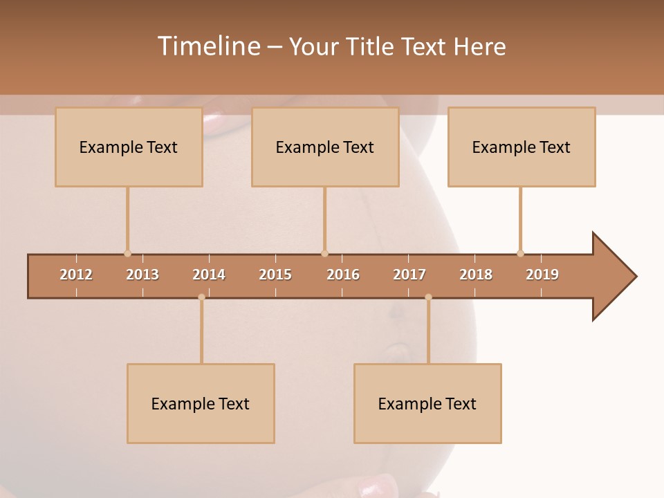 Parent Belly Motherhood PowerPoint Template
