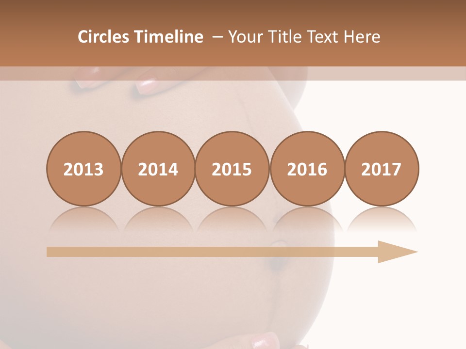 Parent Belly Motherhood PowerPoint Template