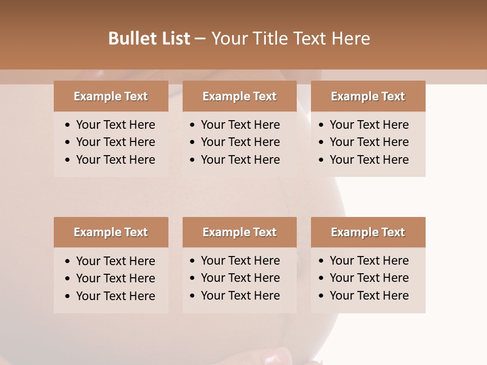 Parent Belly Motherhood PowerPoint Template