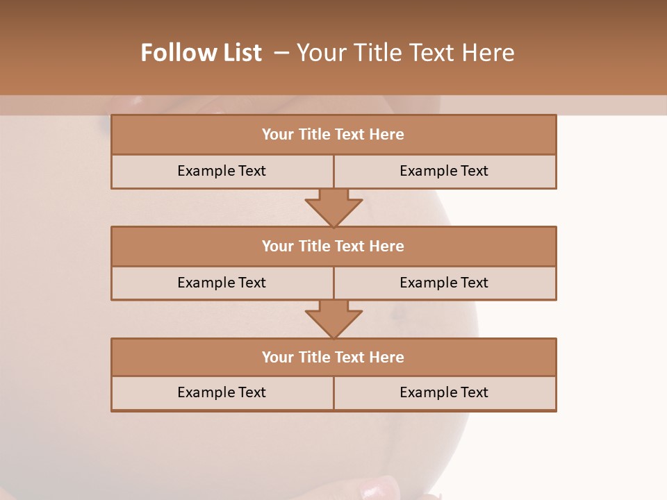 Parent Belly Motherhood PowerPoint Template