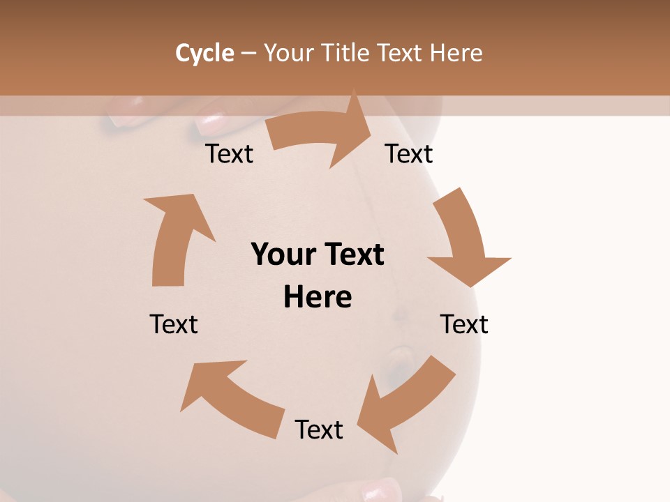 Parent Belly Motherhood PowerPoint Template