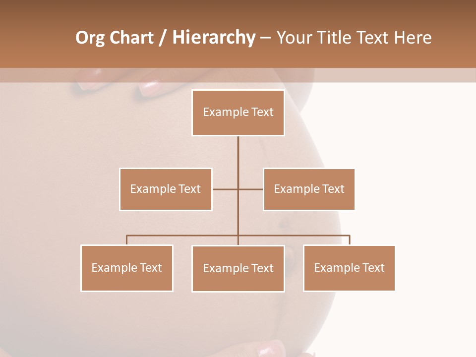 Parent Belly Motherhood PowerPoint Template