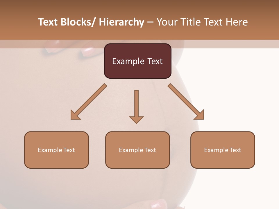 Parent Belly Motherhood PowerPoint Template